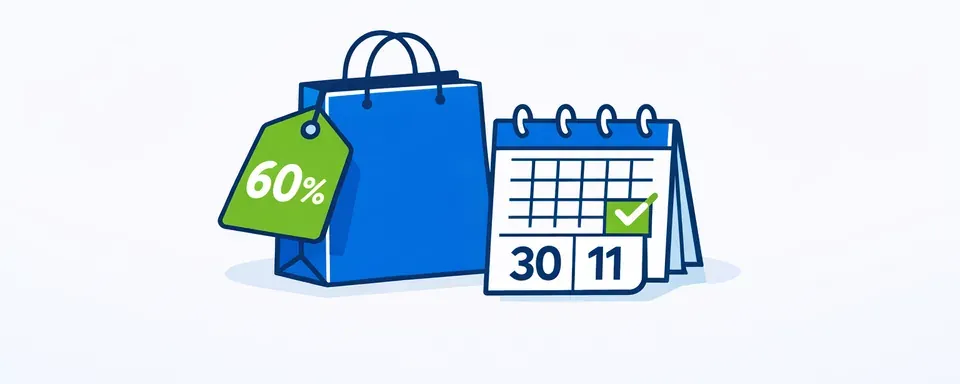 Black Friday 2024 – 60% sleva pouze do konce listopadu