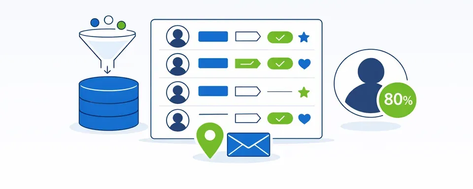 Další pole se značkami a personalizace