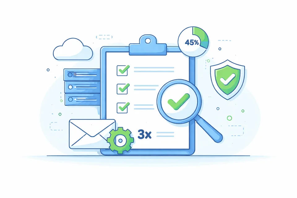 Jak vybrat firemní e-mail hosting: checklist pro nákup i audit