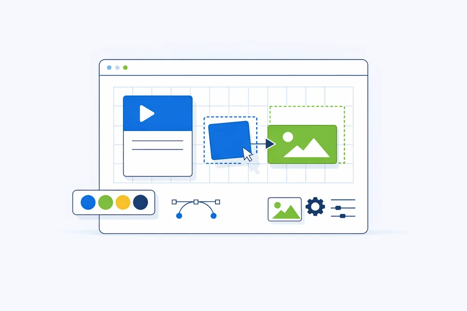 Nový intuitivní Drag&Drop editor