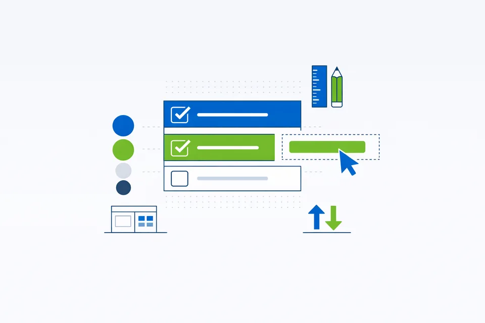 Úprava šablon seznamu