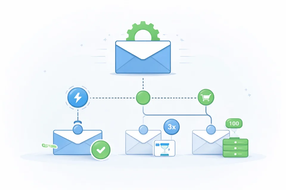 Automatizace a vlastní pole: spouštěče, větvení a údržba dat